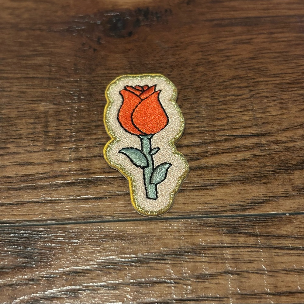 Stoney Clover Lane Rose sticker patch BNWOT